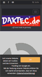 Mobile Screenshot of daktec.de